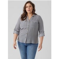 Vero Moda Curve Hemdbluse VMBUMPY L/S SHIRT NEW CURVE GA NOOS von Vero Moda Curve