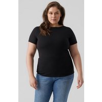 Vero Moda Curve T-Shirt VMVANDA aus weichem Baumwolle-/Modalmischgewebe von Vero Moda Curve