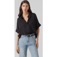 Vero Moda Kurzarmbluse VMKATRINE S/S OVERSIZED SHIRT WVN NOOS von Vero Moda