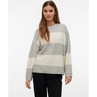 Vero Moda Rundhalspullover VMNATAHLIE LS O-NECK PULLOVER GA NOOS von Vero Moda