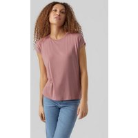 Vero Moda Rundhalsshirt VMAVA PLAIN SS TOP GAJRS NOOS von Vero Moda