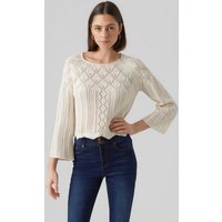 Vero Moda Strickpullover VMGINGER 3/4 BOATNECK PULLOVER GA NOOS von Vero Moda