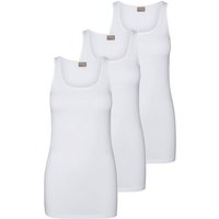 Vero Moda Tanktop Long Tank Top (3-tlg) (3 Stück) lang, elastische Baumwollqualität von Vero Moda