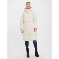 Vero Moda Winterjacke Lange Puffer Jacke Winter Mantel Stepp Parka VMERICAHOLLY 4631 in Creme von Vero Moda