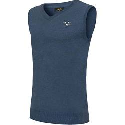 Versace 1969 Abbigliamento Sportivo SRL 19V69 Pullunder V125 by (Model: C666 - Herren, Navy; Größe: XL) FBA von Versace 1969 Abbigliamento Sportivo SRL