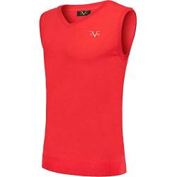 Versace 1969 Abbigliamento Sportivo SRL 19V69 Pullunder V125 by (Model: C668 - Herren, rot; Größe: XL) FBA von Versace 1969 Abbigliamento Sportivo SRL