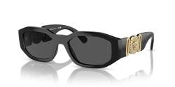 Versace 0VE4361 GB1/87 53 (VER11) Men's Black Sunglasses von Versace