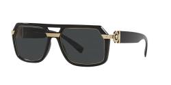 Versace 0VE4399 GB1/87 58 (VER14) Men's Black Sunglasses von Versace