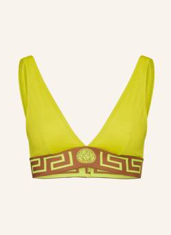 Versace Bralette-Bikini-Top gelb von Versace