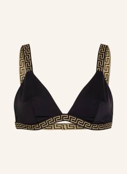 Versace Bustier-Bikini-Top schwarz von Versace