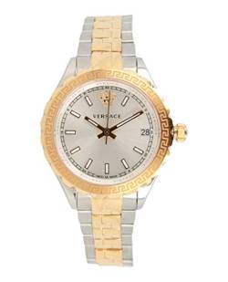 Versace Damen Analog Quarz Uhr mit Edelstahl Armband V12030015 von Versace