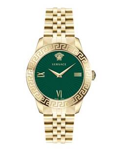 Versace Damen Armbanduhr GRECA S.38 MM D/GRN B/IP IP2N V282 VEVC006 19 von Versace