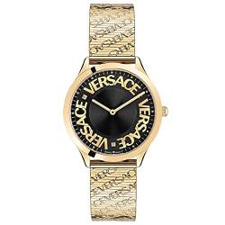 Versace Damen-Uhren Analog Quarz One Size Gold 32020698 von Versace