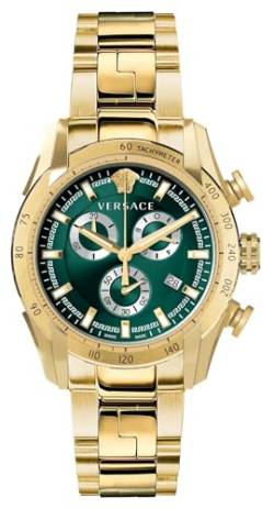 Versace Herren Uhr Armbanduhr Chrono V-RAY VE2I00621 Edelstahl von Versace