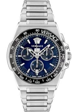 Versace Herren-Uhren Analog Quarz One Size 88876342 von Versace