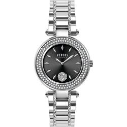 Versus Damen Analog Quarz Uhr mit Edelstahl Armband VSP716021 von Versus Versace