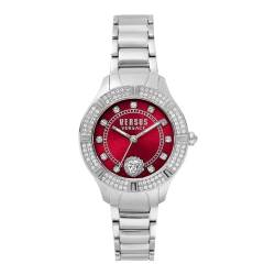 Versus by Versace Damenuhr Canton Road Stahl/Rot VSP263821 von Versus