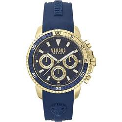 Versus by Versace Herren Armbanduhr Aberdeen 45 mmArmband Silikon S30100017 von Versus