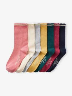 7er-Pack Mädchen Socken von Vertbaudet