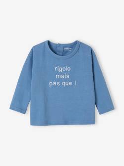 Baby Shirt aus Bio-Baumwolle mit Message von Vertbaudet