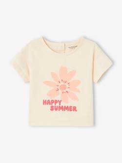 Baby T-Shirt HAPPY SUMMER Oeko-Tex von Vertbaudet