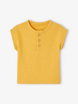 Baby T-Shirt mit Knopfleiste Oeko-Tex von Vertbaudet