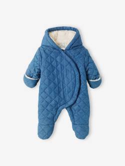 Baby Winter-Overall aus Chambray von Vertbaudet