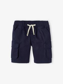 Jungen Cargoshorts mit Dehnbund von Vertbaudet