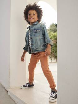 Kinder Oversized-Jeansjacke waterless Oeko-Tex von Vertbaudet