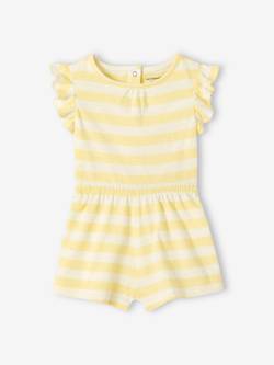 Kurzer Baby Overall BASICS Oeko-Tex von Vertbaudet