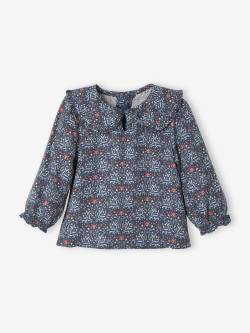 Mädchen Baby Bluse mit Bubikragen von Vertbaudet