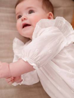 Mädchen Baby Bluse mit langen Ärmeln von Vertbaudet