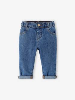 Mädchen Baby Mom-fit-Jeans Oeko-Tex von Vertbaudet