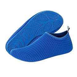 Vertvie Badeschuhe Damen Wasserschuhe Herren Schwimmschuhe Strandschuhe rutschfest Kinder Aquaschuhe Surfschuhe Schnell Trocknend Barfussschuhe für Sommer Beach Pool Yoga Gr.22-45(Saphir，30-31) von Vertvie