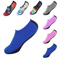 Vertvie Wasserschuhe Schwimmschuhe Aquaschuhe Badeschuhe Strandschuhe für Damen Herren Kinder Schnell Trocknend Surfschuhe Barfussschuhe Outdoor Aqua Schuhe Leichte Fitness Yogaschuhe von Vertvie