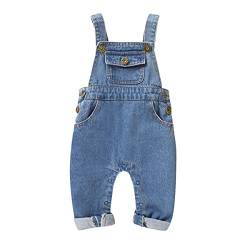 Neugeborenes Baby Strampler Kleinkind Mädchen Denim Overalls Infant One Piece Bodys Herbst Winter Outfits Jean Strampler Blau 73 3-6 Monate von Verve Jelly