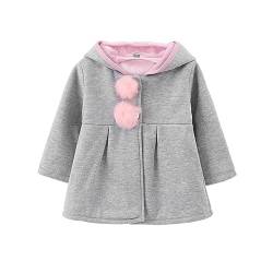 Verve Jelly Infant Baby Mädchen Schöne Ohr Winter Warmer Mantel Baby Hoodie Warme Jacke Umhang Outwear von Verve Jelly