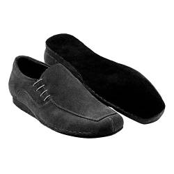 Very Fine Herren Darius-a Slipper, Schwarzes Wildleder, 47 EU von Very Fine