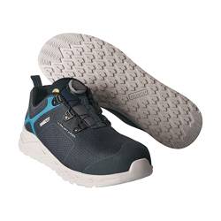 Vet Sécurité Unisex x Mascot Schnürsenkel Sicherheitshalbschuh S1P Sicherheitsschuhe Größe 1041, schwarz/Kornblau/limonengrün, Blau, 40 EU von Vet Sécurité