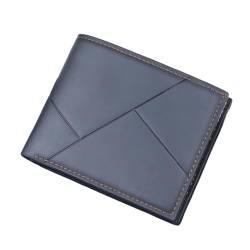 Mini Geldbörse Damen, Damen Klein PU Geldbeutel Damen SchwarzLeder Geldbörse Vintage Kurzer Kapazität Geldbeutel Klein Leicht Vielseitige Geldtasche Damengeldbörsen Viele Fächer von Vhersily