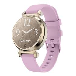 ViCRiOR Uhrenarmbänder, kompatibel mit Garmin Lily 2 Smartwatch, Schnellverschluss, weiches Silikon, Ersatzarmband für Damen für Garmin Lily 2 von ViCRiOR