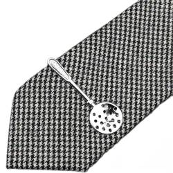 Krawattenklammern für Herren, Krawattenklammer aus Edelstahl for Brillen, Auto, Flugzeug, Gabel, Löffel, Metall, for Herren, Krawattenklammern, Anstecknadel for Herren-Geschenk (Farbe: 7) ( Color : 7 von ViLLeX