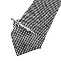 ViLLeX Krawattenklammern für Herren, Krawattenklammer aus rostfreiem, niedlichem Bart, Metall, for Herren, Krawattenklammern, Anstecknadel for Herrengeschenk (Farbe: 3) (Color : 2) von ViLLeX