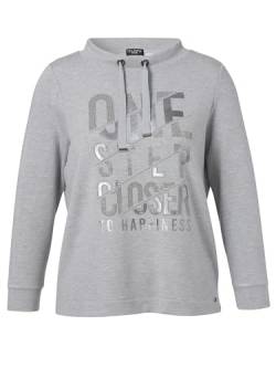 Via Appia Sportives Sweatshirt mit Glitzerdetails von Via Appia