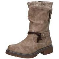 Via della Rosa Stiefelette Damen beige von Via della Rosa