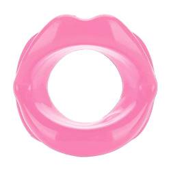 Lippentrainer, Oral Exerciser Lippentrainer Silikon Face Lifting Lippentrainer Mund Muskelstraffer Straffer Anti-Falten-Tool(Rosa) von ViaGasaFamido