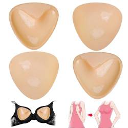 Vibbang Double-Sided Sticky Bra Inserts,Klebe BH Push Up, Waterproof Silicone Self Adhesive Bra Pads, Silikon Breast Enhancer Push Up Bra,Verwendet Für Bademode Und Bikinis(S) von Vibbang