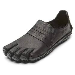 Vibram Five Fingers Men's CVT-Hemp Minimalist Casual Walking Shoe (40 EU/8-8.5, Black Leather) (Black Leather, Numeric_9_Point_5) von Vibram