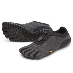 Vibram FiveFingers Women's KSO ECO Wool Shoes Grey/Black 39 von Vibram