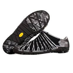 Vibram Furoshiki EVO Women- Damen Barfußschuh/Wickelschuh mit Neuer Rutschfester und gepolsterter EVO-Sohle, Size:41 EU, Color:Marble Black von Vibram